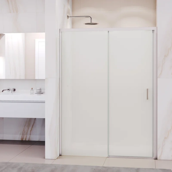 душевая дверь в нишу rgw passage pa-017 180х195, профиль хром