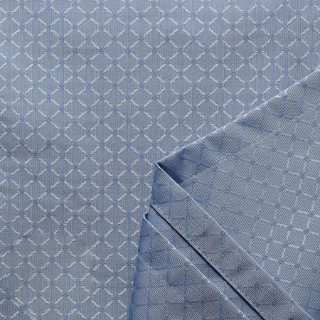 штора для ванны migliore 180x200 25530 голубая