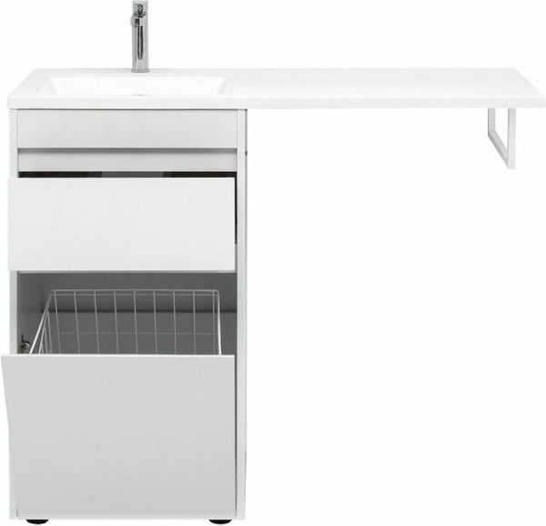 тумба с раковиной aquanet токио 110 l 239298 белая