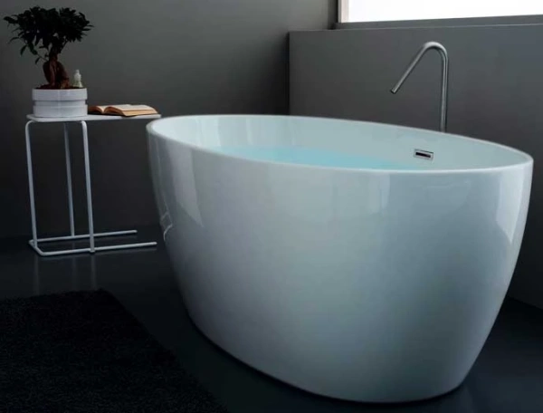 акриловая ванна kerasan flo 170x80 742901 без гидромассажа