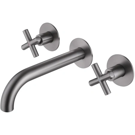 Смеситель для раковины Abber Wasser Kreis AF81121NG встраиваемый, никель