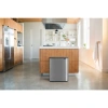 мусорное ведро brabantia bo touch bin 223082 60 л, стальное