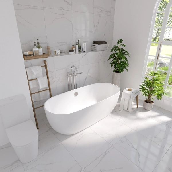 акриловая ванна grossman 150x75 gr-2401 без гидромассажа