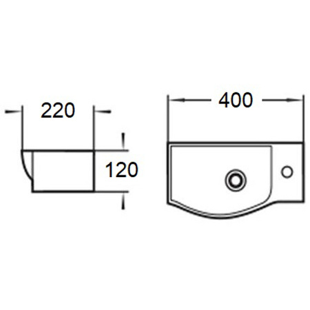раковина weltwasser aisbach 7940 mt-bl r 40 10000008689 черная матовая