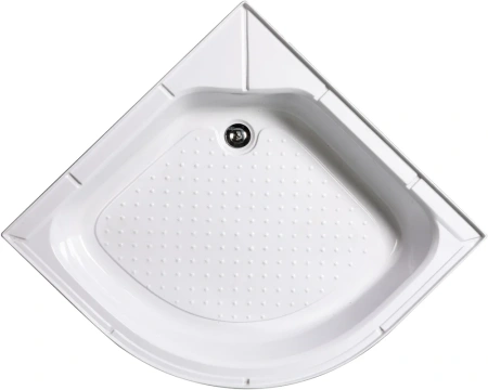 душевой поддон wemor 100×100x24 c 10000001450 белый