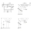 раковина 65x47 см villeroy & boch subway 3.0 4a706601