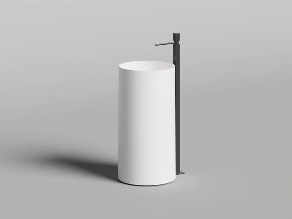 раковина salini armonia round 01 130411g белый