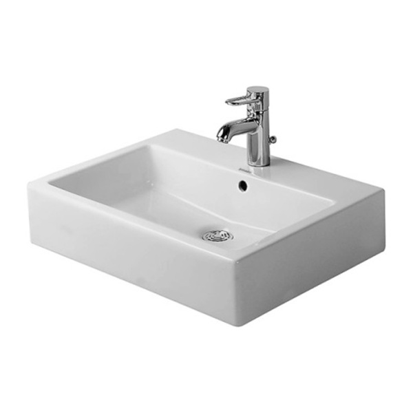 Раковина накладная/подвесная Duravit Vero 0452600800 59.5x46.5 см, цвет черный Раковина накладная/подвесная Duravit Vero 0452600800 59.5x46.5 см, цвет черный