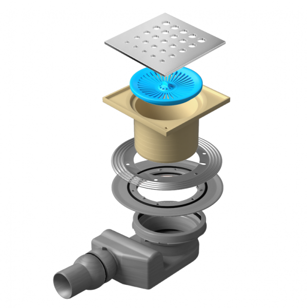 трап для душа pestan confluo standard 15x15 vertical drops 13000020