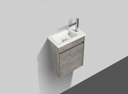 тумба под раковину belbagno pietra mini 40 pietra mini-400-1a-so-scm-r подвесная cemento