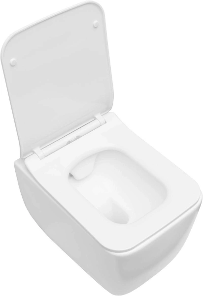 унитаз allen brau liberty 2 4.33007.21 подвесной белый матовый без сиденья