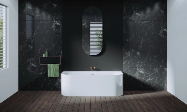 акриловая ванна riho devotion b2w fall 180x84 b096004005 sparkle system белая глянцевая, заполнение через перелив
