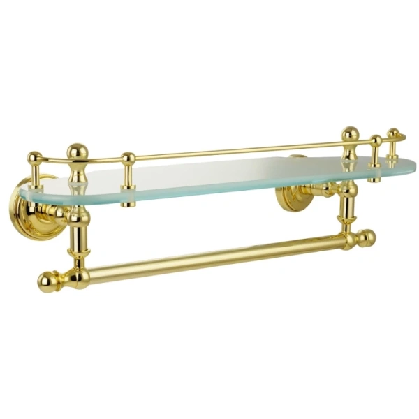 Стеклянная полка Migliore Mirella 17329 цвет золото