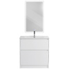 тумба для раковины belbagno kraft-800-2c-pia-bo, напольная, цвет белый.