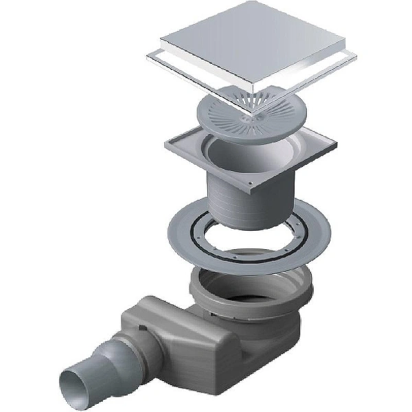 душевой трап 94x94/50 мм pestan confluo standard plate 8 13702566 2 в 1 с основой под плитку
