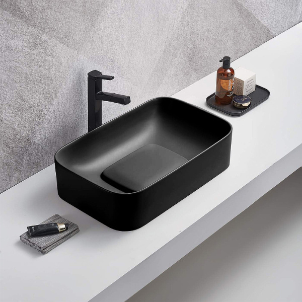 раковина-чаша weltwasser elbach 78575-50 mt-bl 50 10000008701 черная матовая