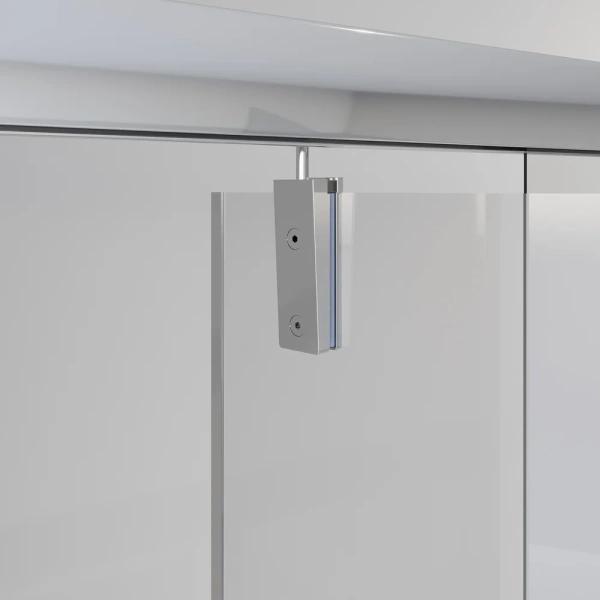 душевая дверь niagara nova 80 ng-63-8a профиль хром, стекло прозрачное