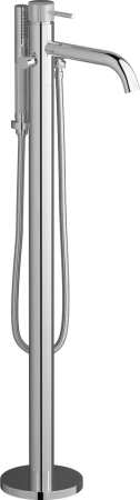 Напольный смеситель для ванны с душем IB Rubinetterie Industria ID399CC_1 chrome