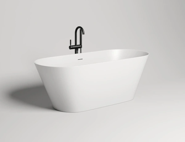 ванна из искусственного камня salini mona 170х72х58 s-sense (sapirit) глянец 102912g