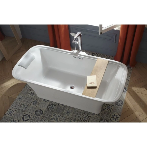 смеситель для ванны jacob delafon avid e97367-cp напольный, цвет хром