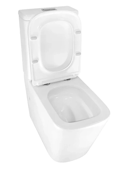 унитаз компакт azario etereo az-8203 напольный, безободковый, слив "торнадо", с бачком и сиденьем микролифт, 62х35.5х80.5 см, белый