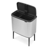 мусорное ведро brabantia bo touch bin 316227 23 + 11 л