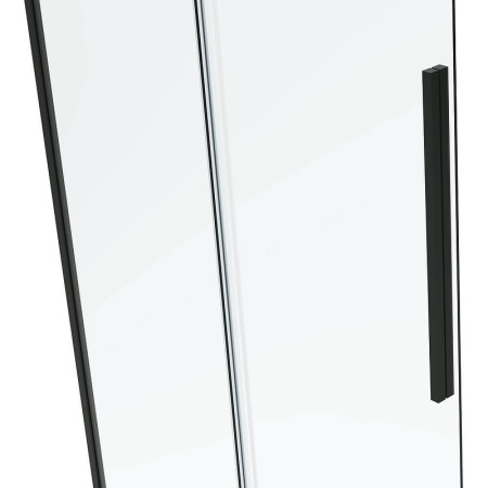 душевой уголок black&white stellar wind s898-1200х900 профиль черный стекло матовое
