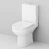 унитаз компакт am.pm spirit v2.0 flashclean ck70c1804w с гигиеническим душем и ершиком с бачком и сиденьем микролифт