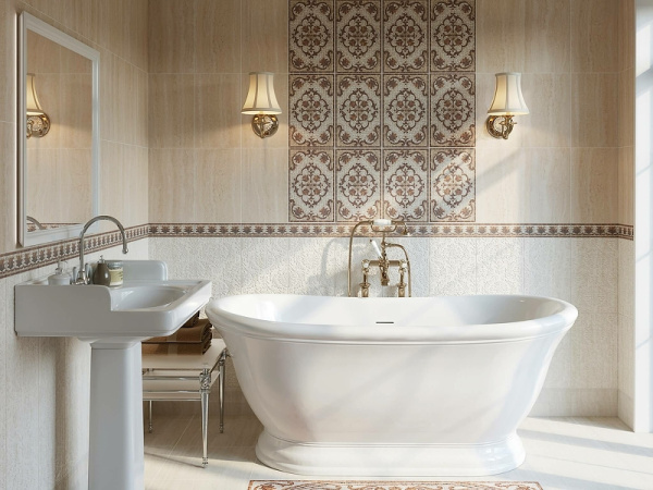 Керамическая плитка Kerama Marazzi Пантеон светлый обрезной SG570200R напольная 80х160 см