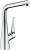 Смеситель для кухни Hansgrohe Metris M71 73828000, хром