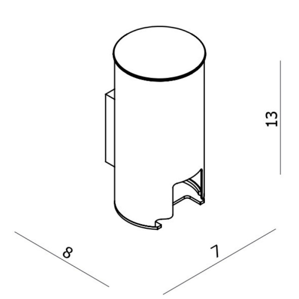 Контейнер для косметических дисков Langberger Alster 70128