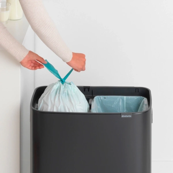 Мусорное ведро 2x30л Brabantia Touch Bin Bo 221484
