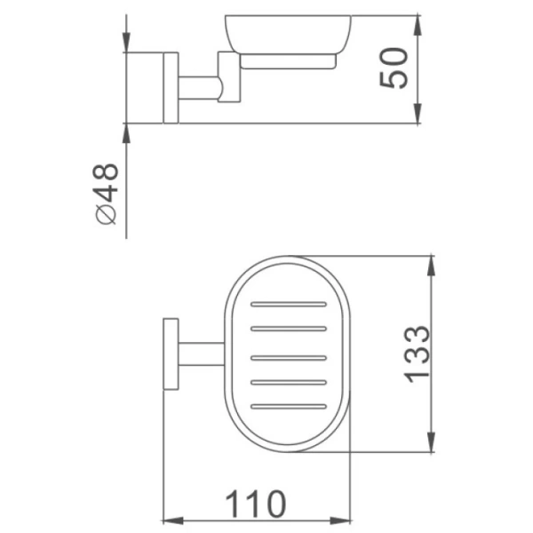 Мыльница Haiba HB17 02