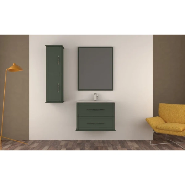 пенал cezares tiffany 55335 подвесной l/r, verde opaco
