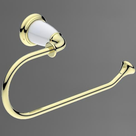 полотенцедержатель art&max bianchi am-e-2606 золото