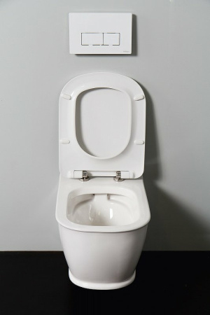 унитаз подвесной безободковый belbagno prado bb10150ch/bb10150sc, с сиденьем микролифт, цвет белый