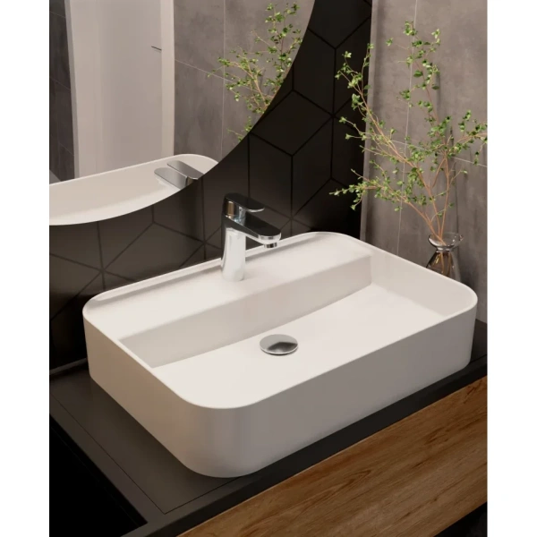 смеситель для раковины aquame prato aqmp6131 с донным клапаном, хром