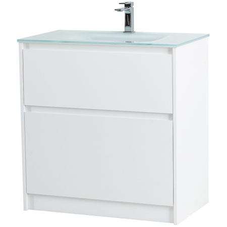 тумба для раковины belbagno kraft-800-2c-pia-bo, напольная, цвет белый.