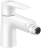 Смеситель Hansgrohe Talis E 71720700 для биде, с донным клапаном, белый матовый
