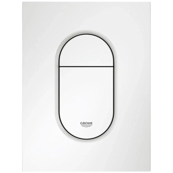 кнопка смыва grohe arena cosmopolitan s 37624sh0 для инсталляции, альпийский белый